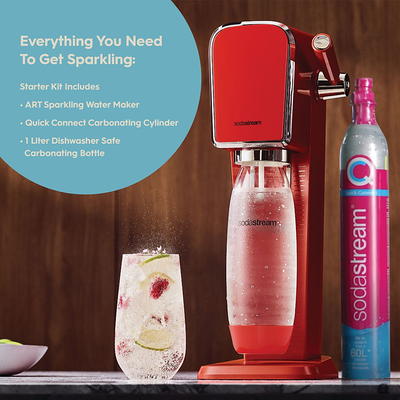 SodaStream Art Sparkling Water Maker - Mandarin Red - Yahoo Shopping