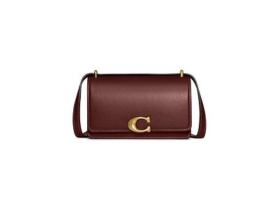 Coach Luxe Refined Calf Leather Bandit Crossbody