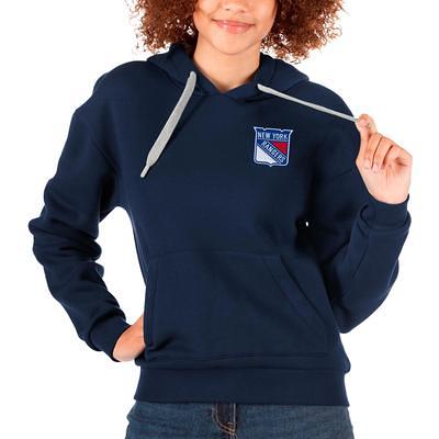 New York Giants Antigua Victory Pullover Hoodie - Heather Gray