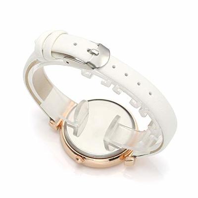 Top Plaza Womens Ladies Classic Simple Leather Analog Quartz Wrist