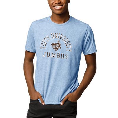 Men's League Collegiate Wear Heather Gray Johns Hopkins Blue Jays Victory  Falls Tri-Blend T-Shirt