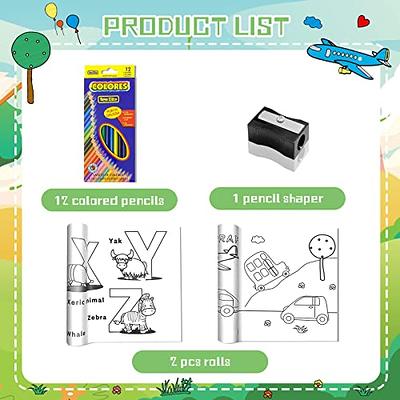 Paper Roll Drawing White Painting Easel Sketch Blank Wrapping Kids