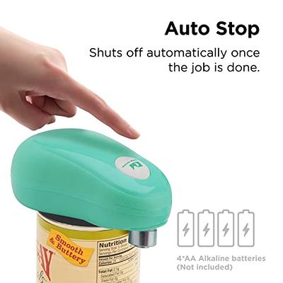 Kitchen Mama Christmas Gift One-Touch Electric Can Opener with Auto  Shut-Off: Open Cans with