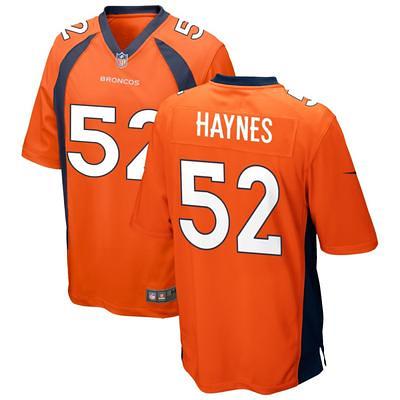 Men's Nike Russell Wilson Orange Denver Broncos Vapor Elite Jersey