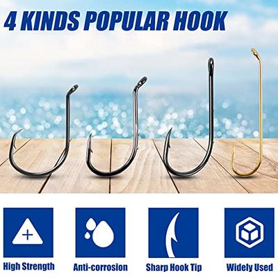 Fishing Hooks Bobbers Tackle Kit, 200pcs Basic Fishing Tackle Box Set  Include Fishing Hooks Bobbers Weights Snap Swivels Freshwater Terminal  Tackle Kit for Kids Starter Beginners - Yahoo Shopping