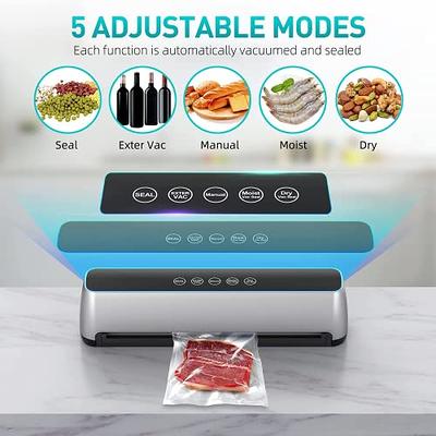 Compact Vacuum Sealer Machine For Food Storage - Automatic Air