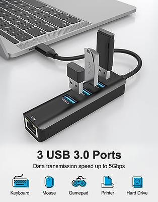 USB C Hub, ABLEWE USB C to HDMI Multiport Adapter, Thunderbolt 3 to HDMI  Hub with 4K HDMI, 3*USB 3.0 and 100W PD Charging Adapter for MacBook  Pro/Air 2020, iPad Pro/Chromebook/Pixelbook/XPS/Surface