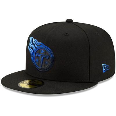 Men's New Era Black Buffalo Bills Logo Color Dim 59FIFTY Fitted