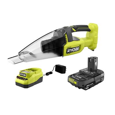 Ryobi One+ 18V Cordless Hand Vacuum with Powered Brush with Hand Vacuu