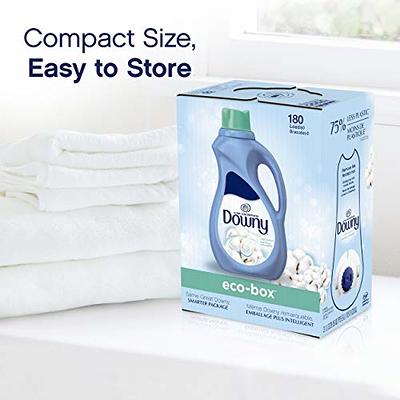 Downy Eco-box Ultra Concentrated Liquid Fabric Conditioner (fabric  Softener), Cool Cotton, 180 Loads, 105 Fl Oz