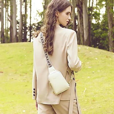 Boho Women's Crossbody Chest Backpack Bag Leather Sling Bags For