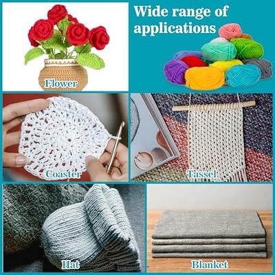  Mooaske 3 Pack Crochet Yarn