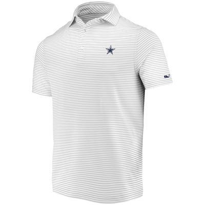 Men's Vineyard Vines Gray/White Dallas Cowboys Winstead Striped Polo -  Yahoo Shopping