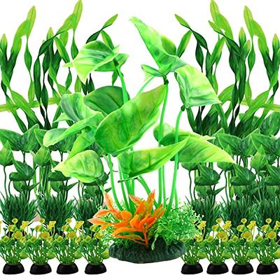 POPETPOP 8pcs Artificial Aquarium Plants Fake Aquarium Plants Ornaments  Aquatic Plants Fish Tank Supplies : : Pet Supplies