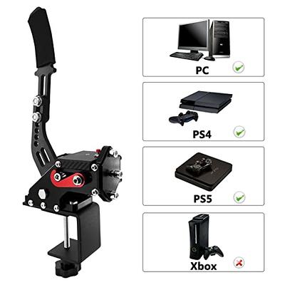 CNRAQR PC Racing Game USB Handbrake for 16Bit SIM for Racing Games