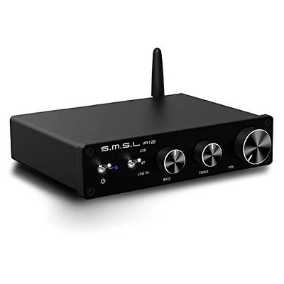 Mini 2.1 Channel Bluetooth 5.0 Power Amplifier Stereo Amp USB/AUX Music  Player