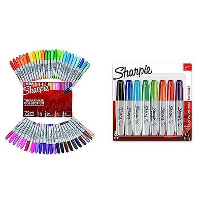 Shuttle Art Permanent Markers, 30 Assorted Colors Ultra Fine Point  Permanent Marker Packed in Travel Case, Ideal Colored Markers Set for  Adults Coloring Doodling on Plastic, Glass, Gift for Teens - Yahoo Shopping