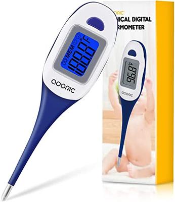 USA GEAR 7.5 Thermometer Case - Digital Thermometer Case for Forehead  Thermometer, Infrared Thermometer, Ear Thermometer Compatible with Braun,  Goodbaby, iHealth, iProven & More Thermometers - Black - Yahoo Shopping