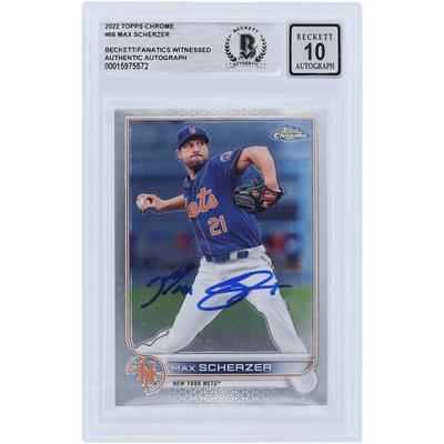 Autographed New York Mets Jacob deGrom Fanatics Authentic Blue