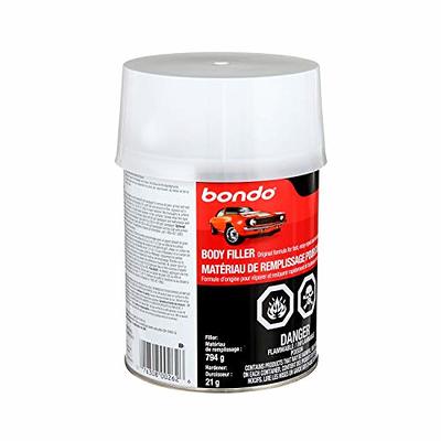 Bondo Body Filler, Original Formula for Fast, Easy Repair & Restoration for  your Vehicle, 00262, Filler 1.75 lb and Hardener 0.75 oz, 1 Can - Yahoo  Shopping