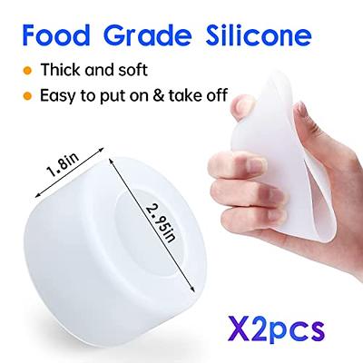 2 Pcs Silicone Boot for Stanley Quencher Adventure 40oz & Stanley IceFlow 20oz 30oz, Reduces Noise Protective Silicone Water Bottle Bottom Sleeve