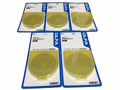  OLFA 28mm Rotary Cutter Replacement Blades, 5 Blades (RB28-5) -  Tungsten Steel Circular Rotary Fabric Cutter Blade for Quilting, Sewing,  Crafts, and Scrapbooking Fits Most 28mm Rotary Cutters : Olfa: Arts