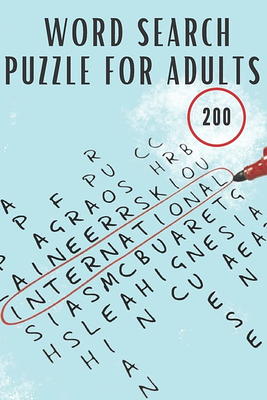 2024 Word Search Puzzles for Teens and Adults: Large Print Word