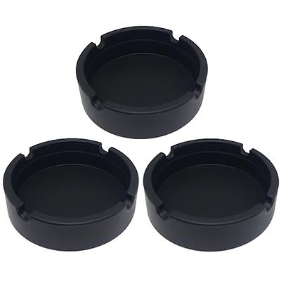 1 Inch Small Plastic Tray (Black)