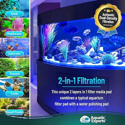 Aquatic Experts Aquarium Filter Floss for Fish Tank Filters - FilterFirst Aquarium  Filter Pad - Aquarium Filter Media Roll for Crystal Clear Water, (12 Inch  Wide, 12 Feet Long) - Yahoo Shopping