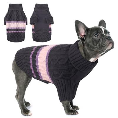 Medium Dog Pullover, Knitted Dog Sweater