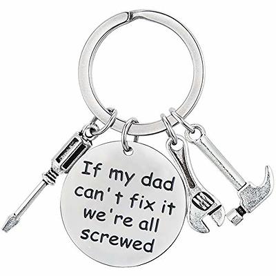 Fuqimanman2020 Funny Keychain for Son Daughter Have Fun Be Safe Drive Safe Don't  Do Stupid Keychain Gift From Mom and Dad-Rectangle Mom - Yahoo Shopping