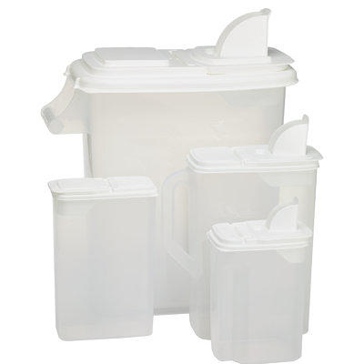 Martha Stewart Seavey 6-Piece (51.4oz, 35.5oz, 21.6oz) Square Borosili