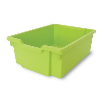 Storex Plastic Cubby Bin, Kids' Craft and Supply Storage, Assorted Colors,  5-Pack 