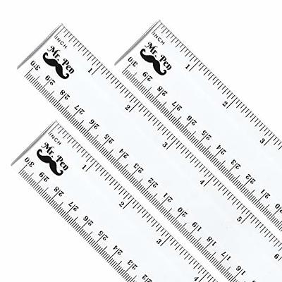 Mr. Pen- Ruler, 3Pack, Rulers, Ruler 12 Inch, Clear Ruler, Ruler for Drawing,  Ruler Set, 12 Inch Ruler, Clear Ruler 12 Inch, Rulers 12 Inch, Drawing  Ruler, Plastic Rulers, Ruler inches and Centimeters - Yahoo Shopping