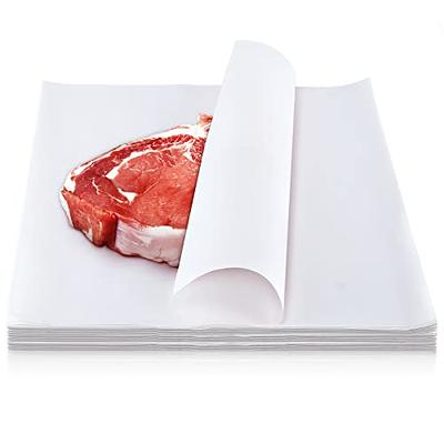 Bouiexye 120 Pieces White Butcher Paper for Sublimation No Wax Butcher  Paper Precut Butcher Paper 12 x 12 inch Square Meat Sheet Disposable  Butcher