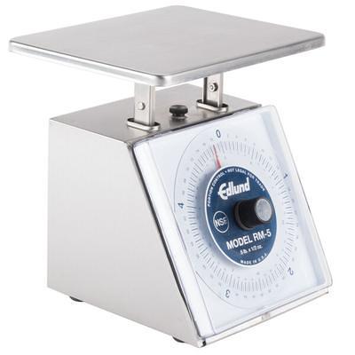 Winco SCAL-D22 22 lb Digital Portion Control Scale - 6 Square Platform, Stainless Steel