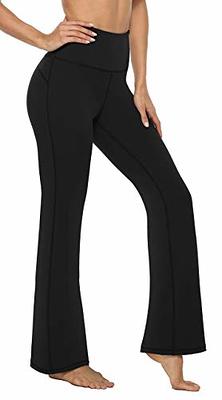  Promover Petite Wide Leg Black Pants For Women Stretchy Yoga  Pants