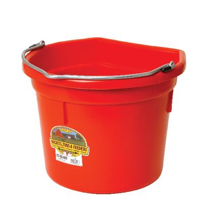  Winco PPL-3R Cleaning Bucket, 3-Quart, Red Sanitizing