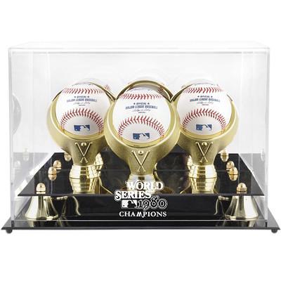 Highland Mint Chicago Cubs 3-Time Champions Gold Coin in Acrylic Display