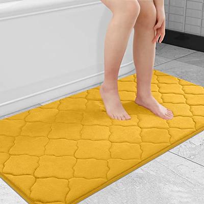 Arotive Luxury Chenille Bathroom Rug Mat, Extra Soft Thick Absorbent Shaggy Bath  Rugs, Non-Slip Machine Wash Dry Plush Bath Mat for Bathroom, Shower, and  Tub (24x16, Teal) - Yahoo Shopping