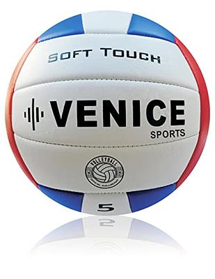  Premium Volleyball - Soft Touch Volley Ball Official Size 5  Outdoor Indoor Beach Gym Game Ball (Green) : Sports & Outdoors