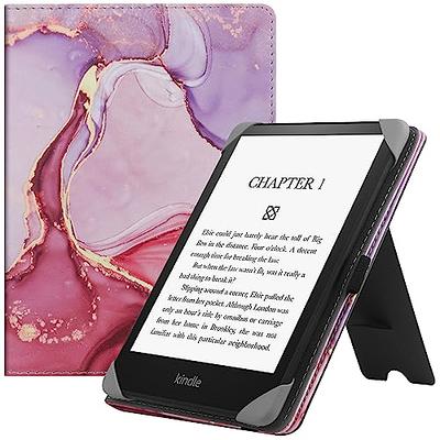 Kindle Essentials Bundle including Kindle (2022 release) - Black - Without  Lockscreen Ads, Fabric Cover - Dark Emerald, and Power Adapter