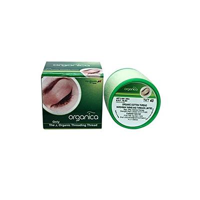 Green Threading Thread (Pack of 1 Roll) Eyebrow and Face Threading Thread  Organic x 1 Thread Spool Eyebrow Makeup Facial