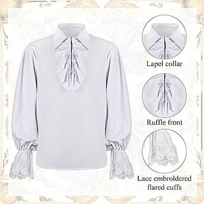 Pirate Ruffled Adult Shirt