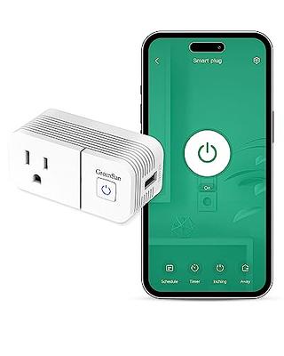 BN-Link Outdoor Smart Wifi Plug, Heavy Duty Wifi Timer with One Grounded  Outlet, Wireless Remote Control by App, ETL Listed (1 Pack)