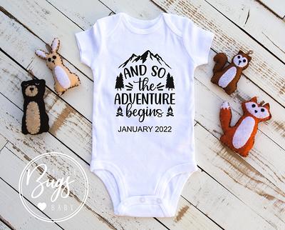 Personalized Pregnancy Announcement Onesies