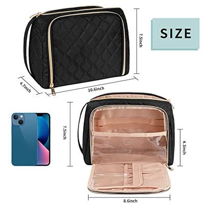 CUBETASTIC Travel Toiletry Bag, Makeup Bag for Women, Portable  Water-resistant Small Travel Bag for Toiletries & Cosmetic Essentials