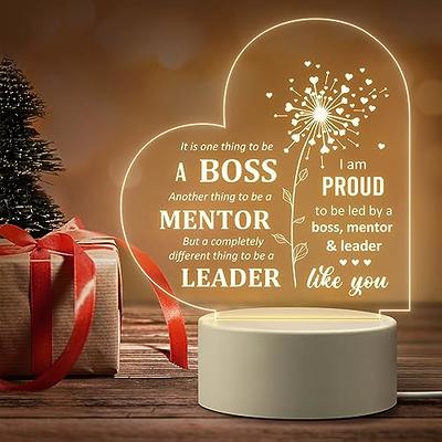 Amazon.com: Movdyka Boss Gifts for Men Women Crystal Keepsake Best Boss  Ever Appreciation Gifts for Boss Lady for Boss Desk Decoration : Beauty &  Personal Care