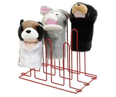 Kaplan Early Learning Puppet Stand - Red - Yahoo Shopping