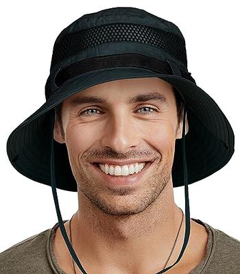 Waterproof Bucket Hat for Women Men Rain Hat UPF 50+ Wide Brim Boonie Sun  Hat Foldable Summer Floppy Beach Fishing Safari Hat